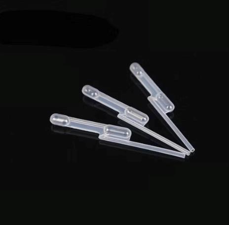 Pipeta de Transferencia de Volumen de Doble Bulbo 60µL 63mm 100µL 120µL Transparente Desechable Fabricante