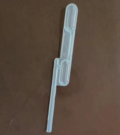 Pipeta de Transferencia de Volumen de Doble Bulbo 60µL 63mm 100µL 120µL Transparente Desechable Fabricante